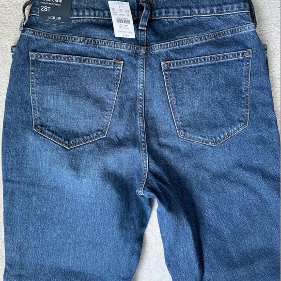 J. Crew Factory Tall flare crop jean in all-day stretch - Picture 3 of 3